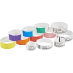 Zebra Wristband Polypropylene 1 x 11in Direct Thermal Zebra Z-Band Direct 3 in core – 1″ Width x 11″ Length – Permanent Adhesive – Direct Thermal – White – Polypropylene – 450 / Roll – Tamper Evident, Adhesive Closure, Latex-free, Scannable, Perforated – 6 / Roll