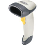 Zebra LS2208 General Purpose Bar Code Scanner – Cable Connectivity – 100scan/s1D – Laser – Bi-directional – Cash Register White – Cable Not Included