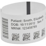 Zebra Z-Band UltraSoft Wristband Cartridge Kit (White) – 1″ Width x 7″ Length – Permanent Adhesive – Direct Thermal – White – Polypropylene – 250 / Roll – Latex-free, Flexible, Tamper Evident, Adhesive Closure, Scannable, Perforated – 6 / Roll