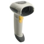 Zebra Symbol LS4208 Handheld Barcode Scanner – Cable Connectivity – 1D – Laser – 2D Raster, 2D Raster – USB – Black
