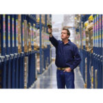 Zebra LI3608-SR Handheld Barcode Scanner – Cable Connectivity – 1D – Imager – Industrial Green