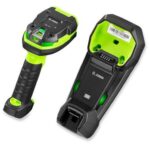 Zebra DS3678-HP Handheld Barcode Scanner Kit – Wireless Connectivity – 1D, 2D – Imager – Bluetooth – Industrial Green