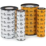 Zebra Wax Resin Ribbon 2.24inx242ft 3200 High Performance 0.5in core – Thermal Transfer – Black – 12