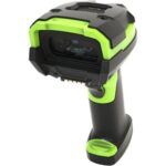 Zebra LI3678-ER Handheld Barcode Scanner Kit – Wireless Connectivity – 1D – Imager – USB – Industrial Green