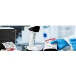 Zebra DS9908-HD Hands-Free Scanner – Cable Connectivity – 8″ Scan Distance – 1D, 2D – Imager – USB – Alpine White – IP52 – USB – Healthcare, Pharmacy, Laboratory