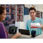 Zebra DS9300 DS9308 Barcode Scanner – Cable Connectivity – 8.80″ Scan Distance – 1D, 2D – LED – Imager – Area – USB, Keyboard Wedge, Serial, IBM 46XX – Midnight Black – IP52 – USB – Retail, Hospitality, Quick Service Restaurant (QSR), Transportation, Ticketing – TAA Compliant