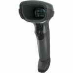 Zebra DS4600 DS4608-HD Barcode Scanner Kit – Cable Connectivity – 29″ Scan Distance – 1D, 2D – LED – Imager – Single Pass – Serial – Twilight Black – Stand Included – IP52 – Serial – Retail, Hospitality, Inventory, Self-checkout – TAA Compliant
