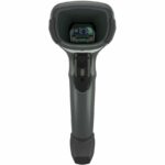 Zebra DS4600 DS4608-HD Barcode Scanner Kit – Cable Connectivity – 29″ Scan Distance – 1D, 2D – LED – Imager – Single Pass – Serial – Twilight Black – Stand Included – IP52 – Serial – Retail, Hospitality, Inventory, Self-checkout – TAA Compliant