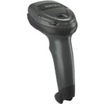Zebra DS4608-SR Barcode Scanner Kit – Cable Connectivity – 28″ Scan Distance – 1D, 2D – Imager – Single Pass – EAS, USB – Twilight Black – Stand Included – IP52 – USB – Retail, Hospitality, Quick Service Restaurant (QSR), Inventory