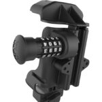 RAM Mounts Combo-Locking Form-Fit Powered Cradle for Zebra TC70, 72, 75 & 77 – Docking – Mobile Computer – Charging Capability