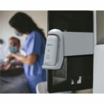 Zebra CS60-HC Barcode Scanner Kit – Cable Connectivity – 1D, 2D – LED – Imager – Bluetooth – USB – Healthcare White – Stand Included – IP65 – USB – Healthcare, Inventory, Pharmacy, Specimen Collection