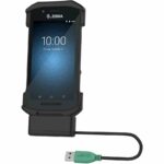 RAM Mounts Form-Fit Powered Dock for Zebra TC21 & TC26 – Wired – Mobile Computer – Charging Capability – USB Type A