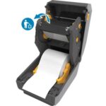 Zebra ZD621R Desktop Thermal Transfer Printer – Monochrome – Label/Receipt Print – Ethernet – USB – USB Host – Serial – Bluetooth – RFID – EU, UK, AUS, JP – 4.3″ LCD Display Screen – Real Time Clock – 4.09″ Print Width – 7.99 in/s Mono – 203 dpi – 4.65″ Label Width x 39.02″ Label Length – ZPL II, EPL2, XML, ZBI, ZPL, EPL Emulation – For Android, iOS, PC
