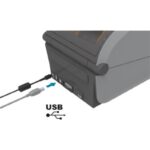 Zebra ZD621R Desktop Thermal Transfer Printer – Monochrome – Label/Receipt Print – Ethernet – USB – USB Host – Serial – Bluetooth – RFID – EU, UK, AUS, JP – 4.3″ LCD Display Screen – Real Time Clock – 4.09″ Print Width – 7.99 in/s Mono – 203 dpi – 4.65″ Label Width x 39.02″ Label Length – ZPL II, EPL2, XML, ZBI, ZPL, EPL Emulation – For Android, iOS, PC