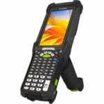 Zebra MC9450 Handheld Terminal – 1D, 2D – 2G, 3G, 4G, 5G, LTE – 100.07 ft – SE58Scan Engine – Qualcomm 2.40 GHz – 6 GB RAM – 128 GB Flash – 4.3″ WVGA Touchscreen – LED – Front Camera – Rear Camera – 53 Keys – Alphanumeric Keyboard – Android Upgradable to Android 17 – Wireless LAN – Bluetooth – Rugged – Battery Included – IP65, IP68