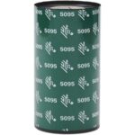 Zebra Resin Ribbon 6.06inx1476ft 5095 High Performance 1in core – Thermal Transfer – Black – 6